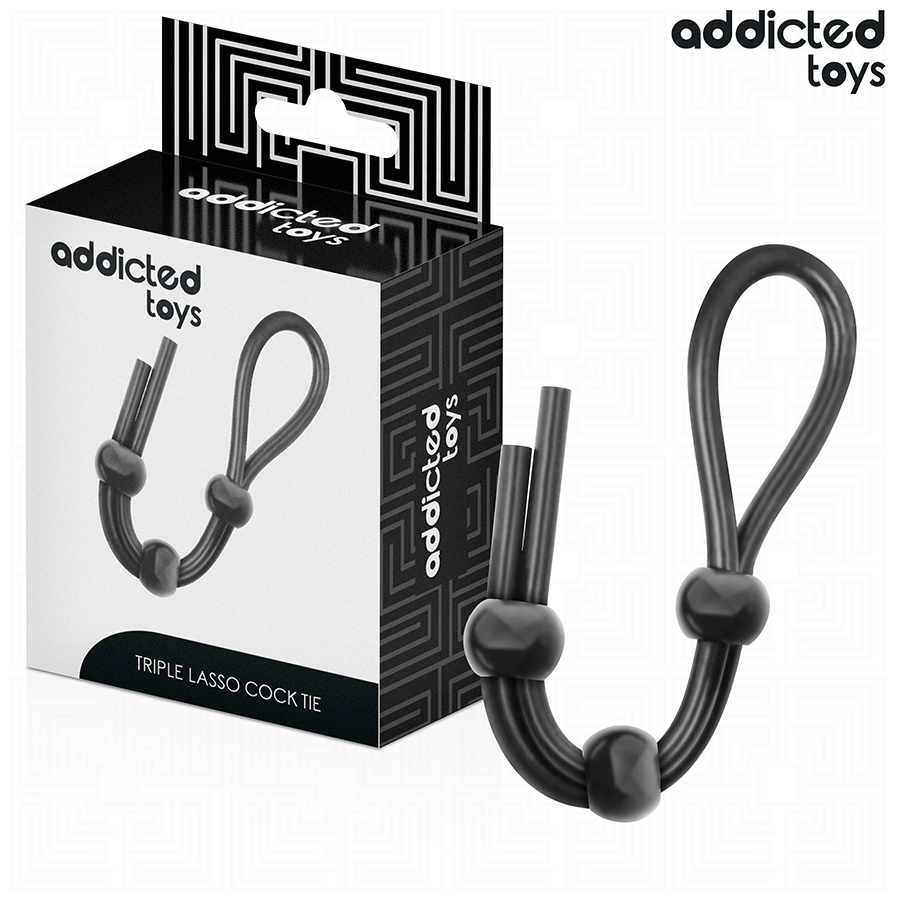 Addicted Toys - Penisseil Silikon Triple-Loop