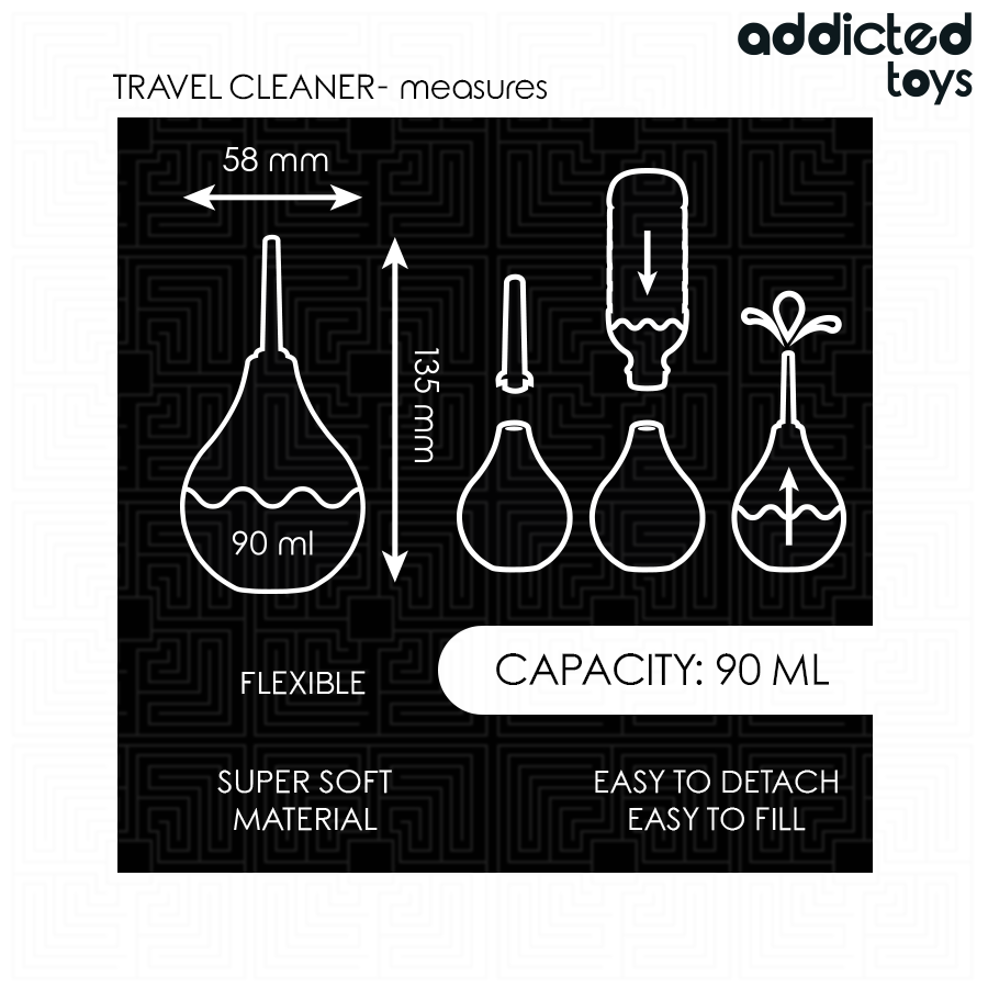 Addicted Toys - Reise-Analreiniger