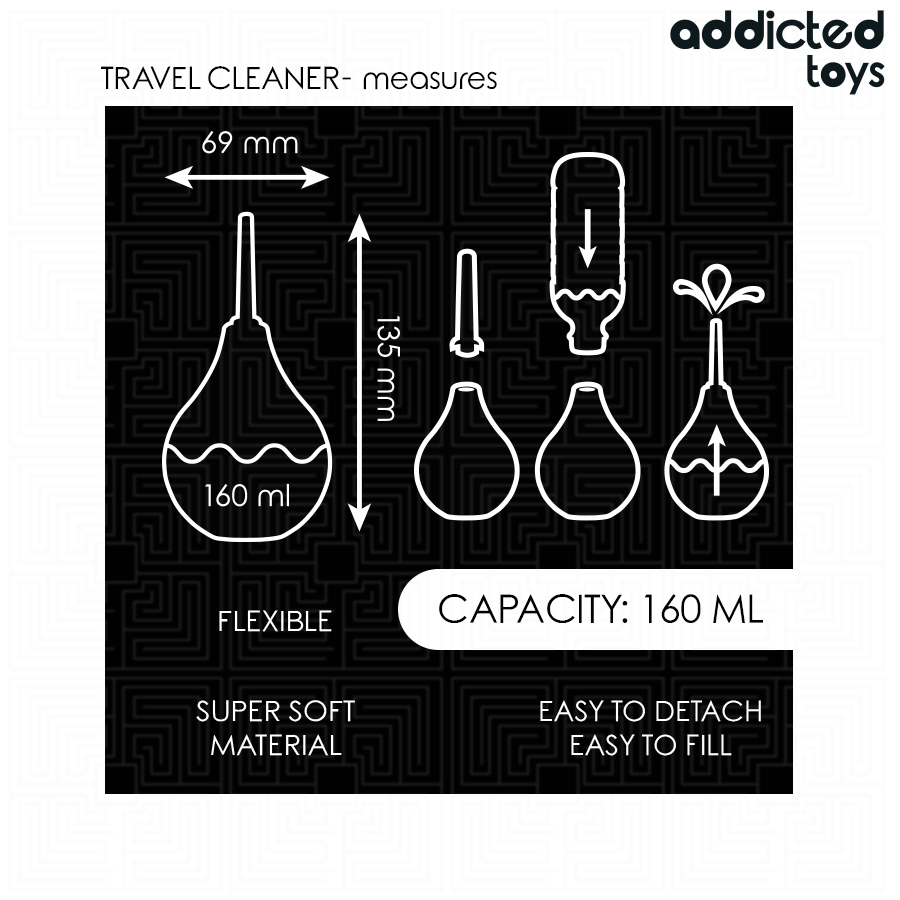 Addicted Toys - Reise-Analreiniger