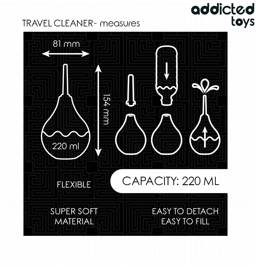Addicted Toys - Reise-Analreiniger