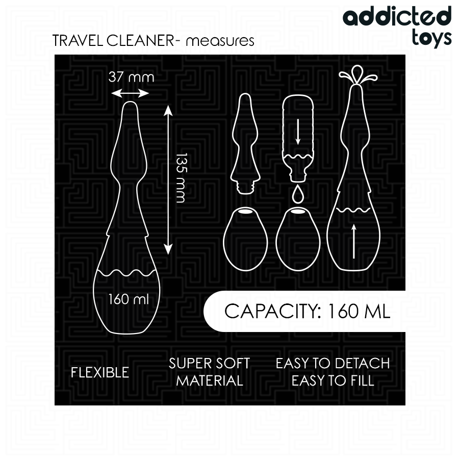 Addicted Toys - Reise-Analreiniger