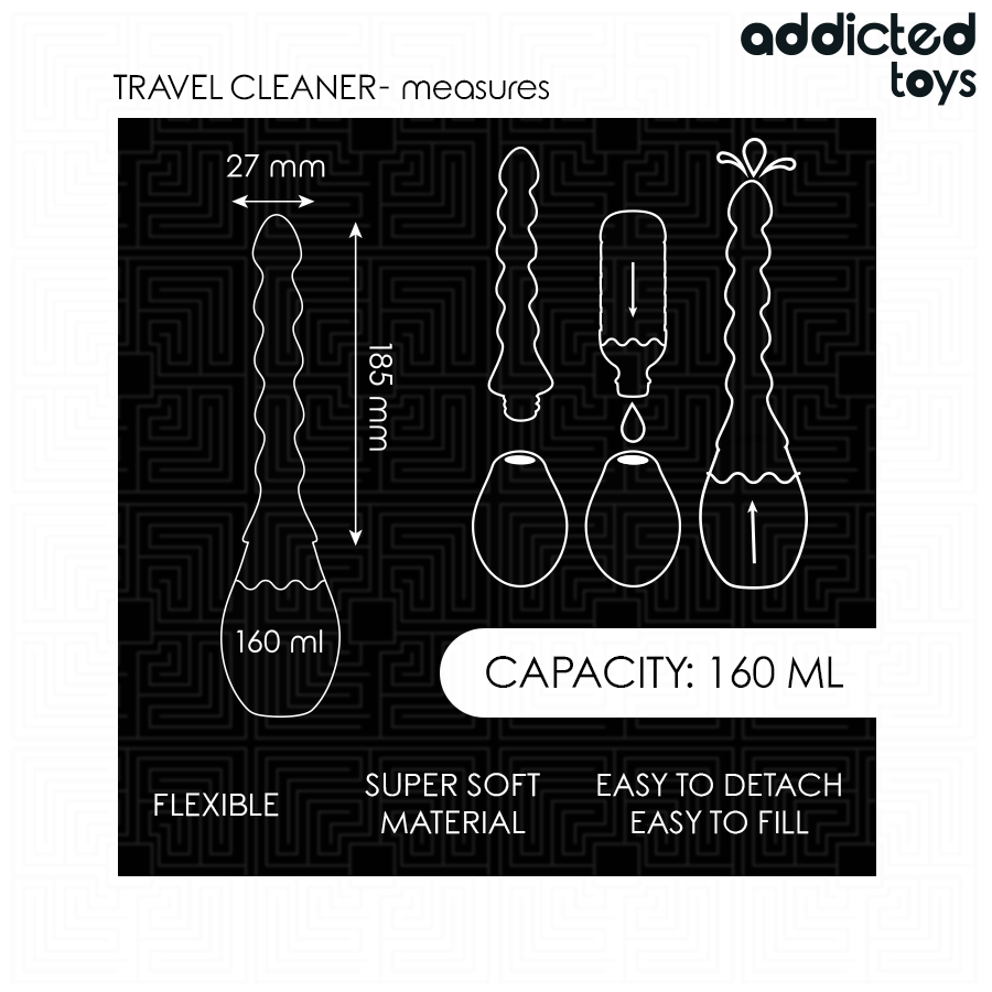 Addicted Toys - Reise-Analreiniger