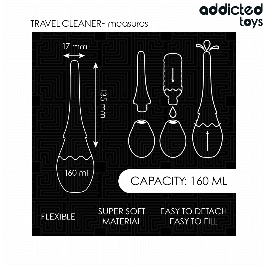 Addicted Toys - Reise-Analreiniger
