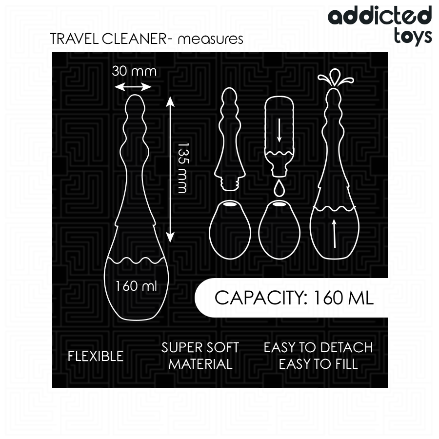Addicted Toys - Reise-Analreiniger