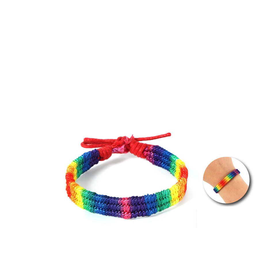 Pride - Regenbogenflagge Schlüsselarmband