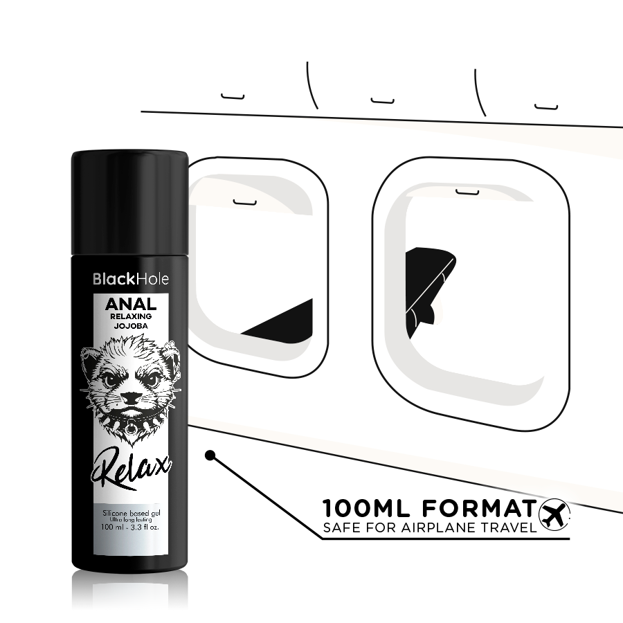 Black Hole - Anal Gleitgel mit Jojoba auf Silikonbasis