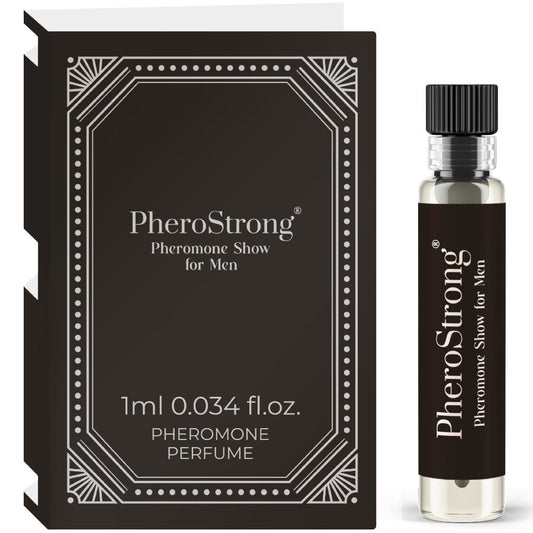 PheroStrong - Show - aromatisch-holziges Pheromon-Parfum