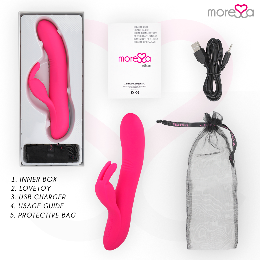 Moressa - Ethan - Silikon-Vibrator