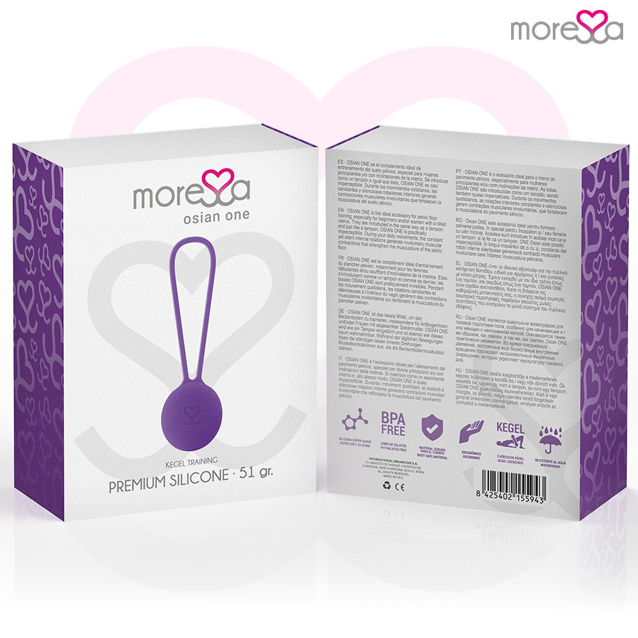 Moressa - Osian 1 - Premium Silikon Liebeskugeln
