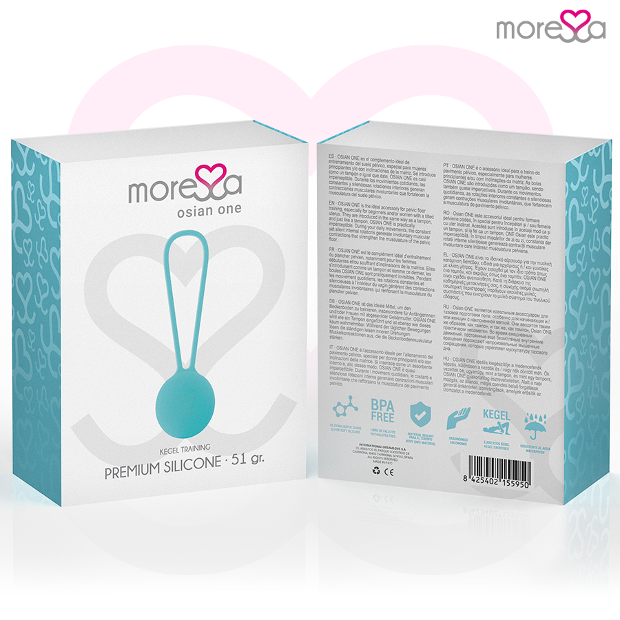 Moressa - Osian 1 - Premium Silikon Liebeskugeln