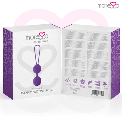 Moressa - Osian 3 - Premium Silikon Liebeskugeln