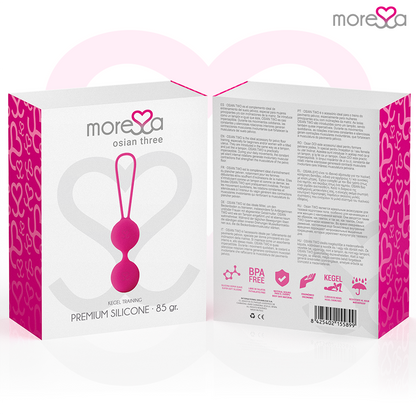 Moressa - Osian 3 - Premium Silikon Liebeskugeln