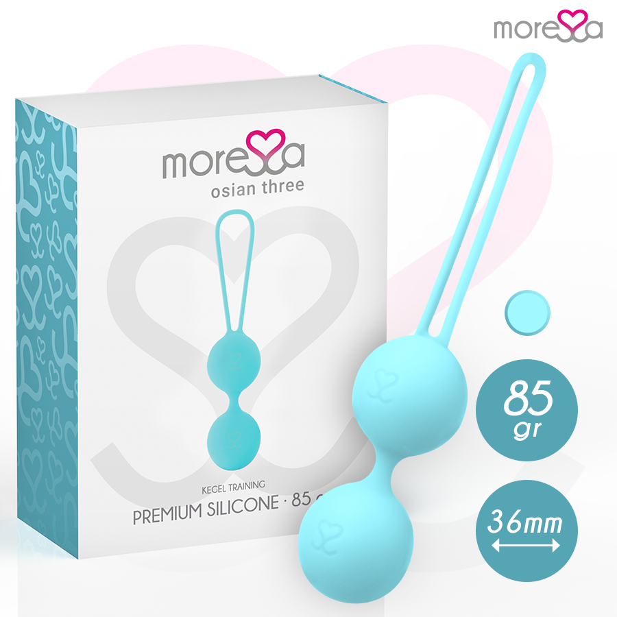Moressa - Osian 3 - Premium Silikon Liebeskugeln