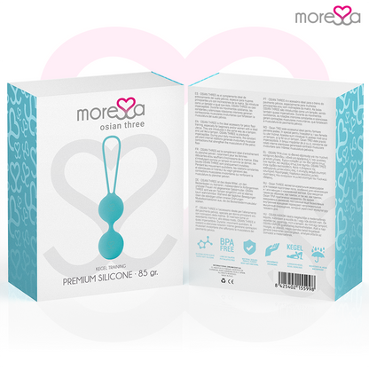 Moressa - Osian 3 - Premium Silikon Liebeskugeln