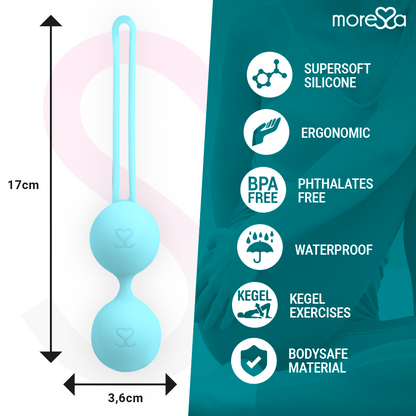Moressa - Osian 3 - Premium Silikon Liebeskugeln