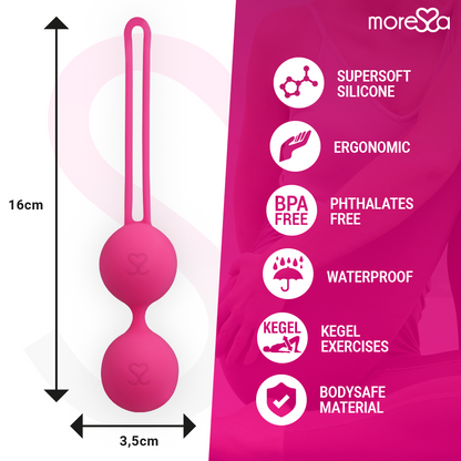 Moressa - Osian 2 - Premium Silikon Liebeskugeln