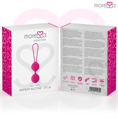 Moressa - Osian 2 - Premium Silikon Liebeskugeln