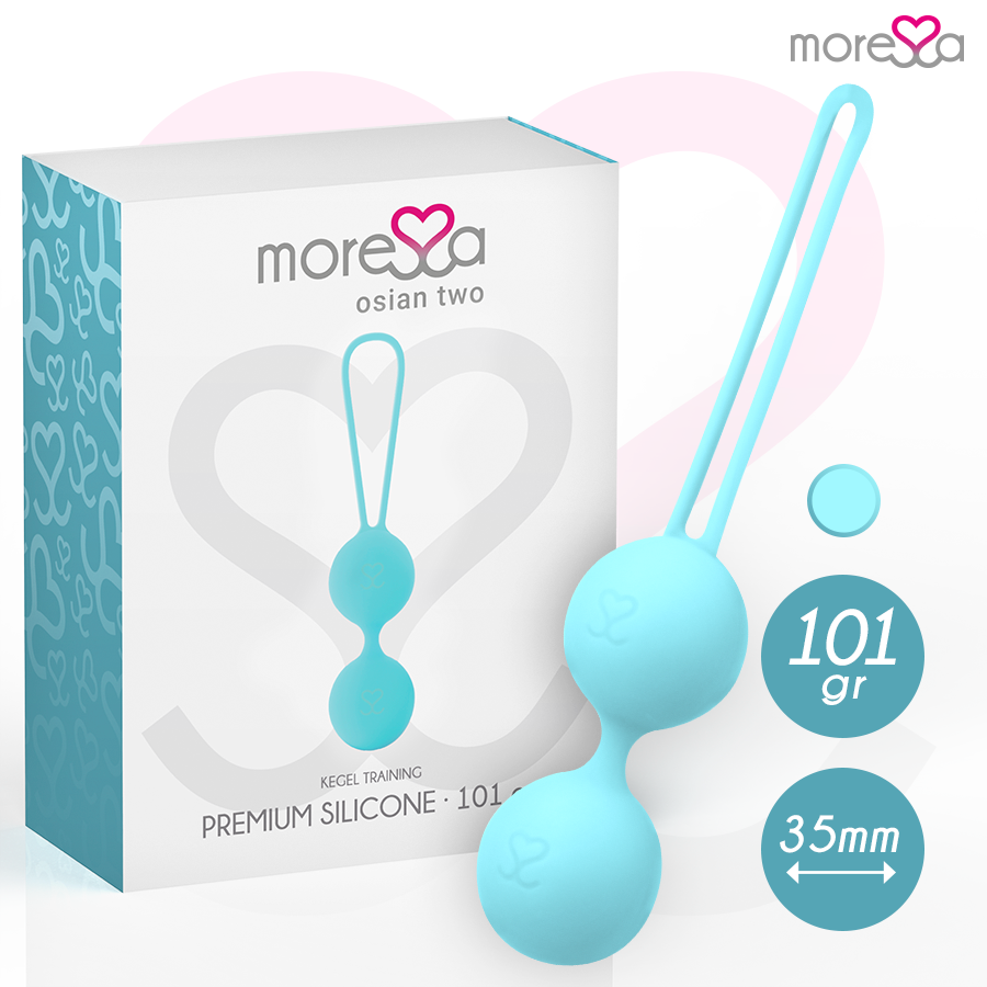Moressa - Osian 2 - Premium Silikon Liebeskugeln