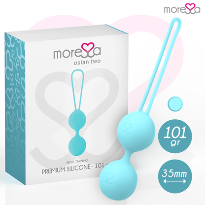 Moressa - Osian 2 - Premium Silikon Liebeskugeln