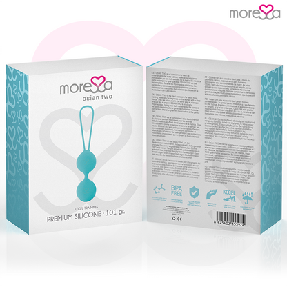 Moressa - Osian 2 - Premium Silikon Liebeskugeln
