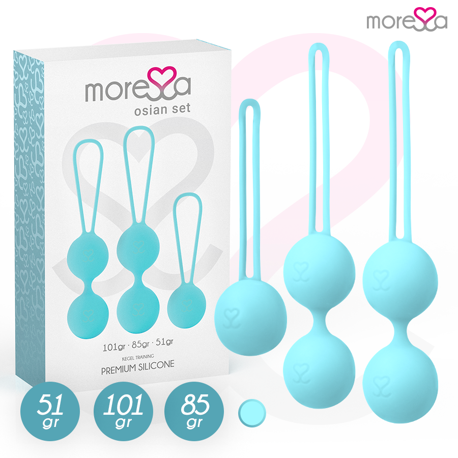Moressa - Osian Set - Premium Silikon Liebeskugeln