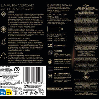 Durex - Total Connection Xl Ultra Fine Plus Latexfrei