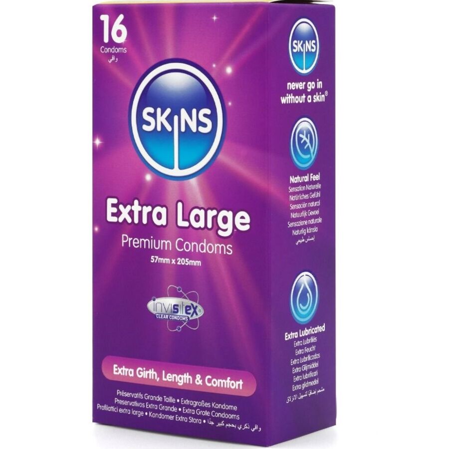 Skins - Extra große Premium-Kondome