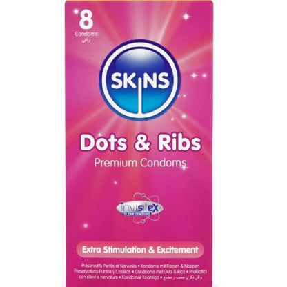 Skins - Dots & Ribs - Premium-Kondome