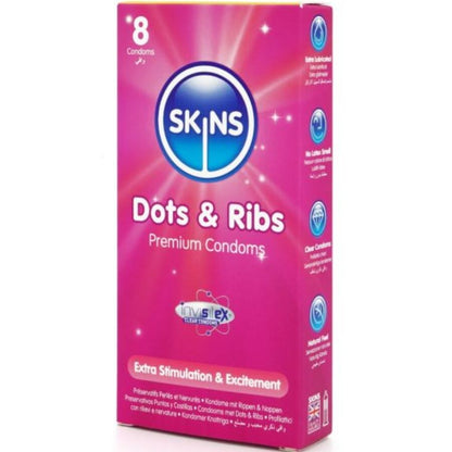 Skins - Dots & Ribs - Premium-Kondome