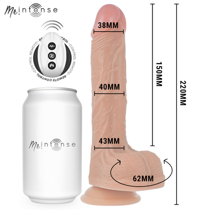 Mr. Intense - Mr. Baldwin - Realistischer Penis mit Fernbedienung