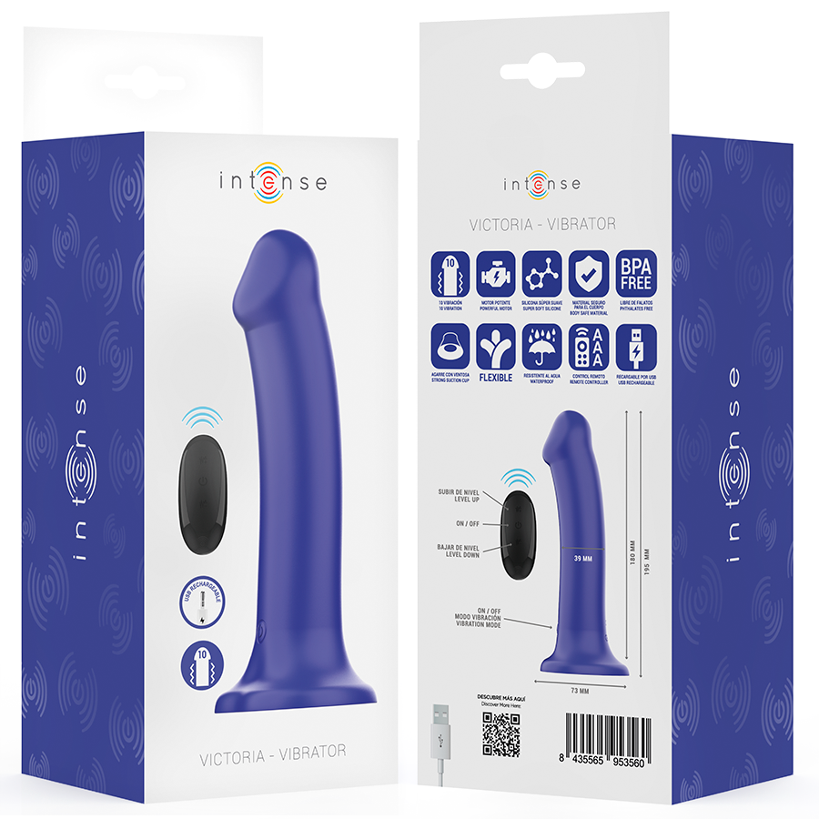 Intense - Victoria - Vibrator mit Saugnapf