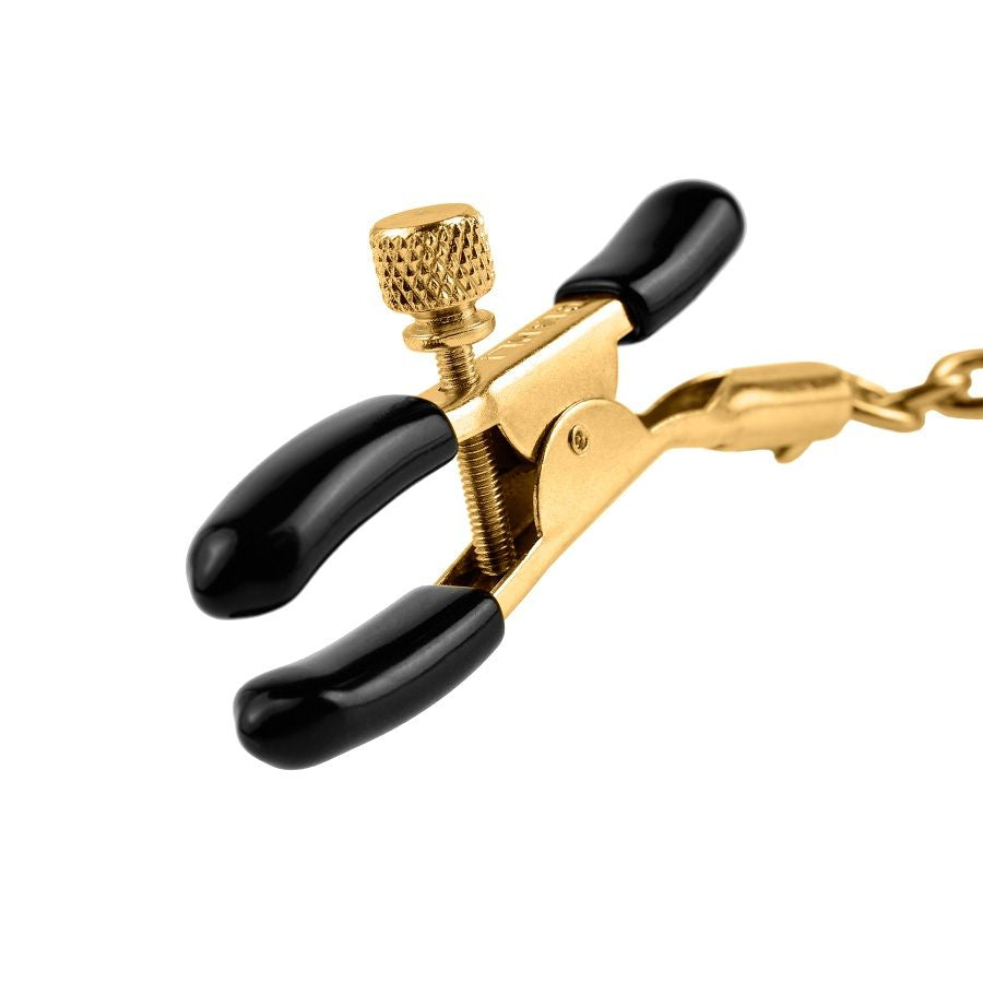 Fetish Fantasy - Goldene Edel-Nippelklemmen