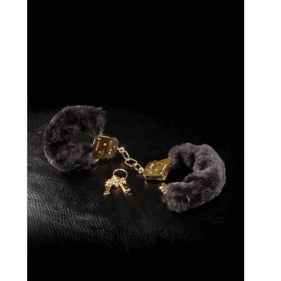 Fetish Fantasy - Goldene Deluxe Furry Handschellen