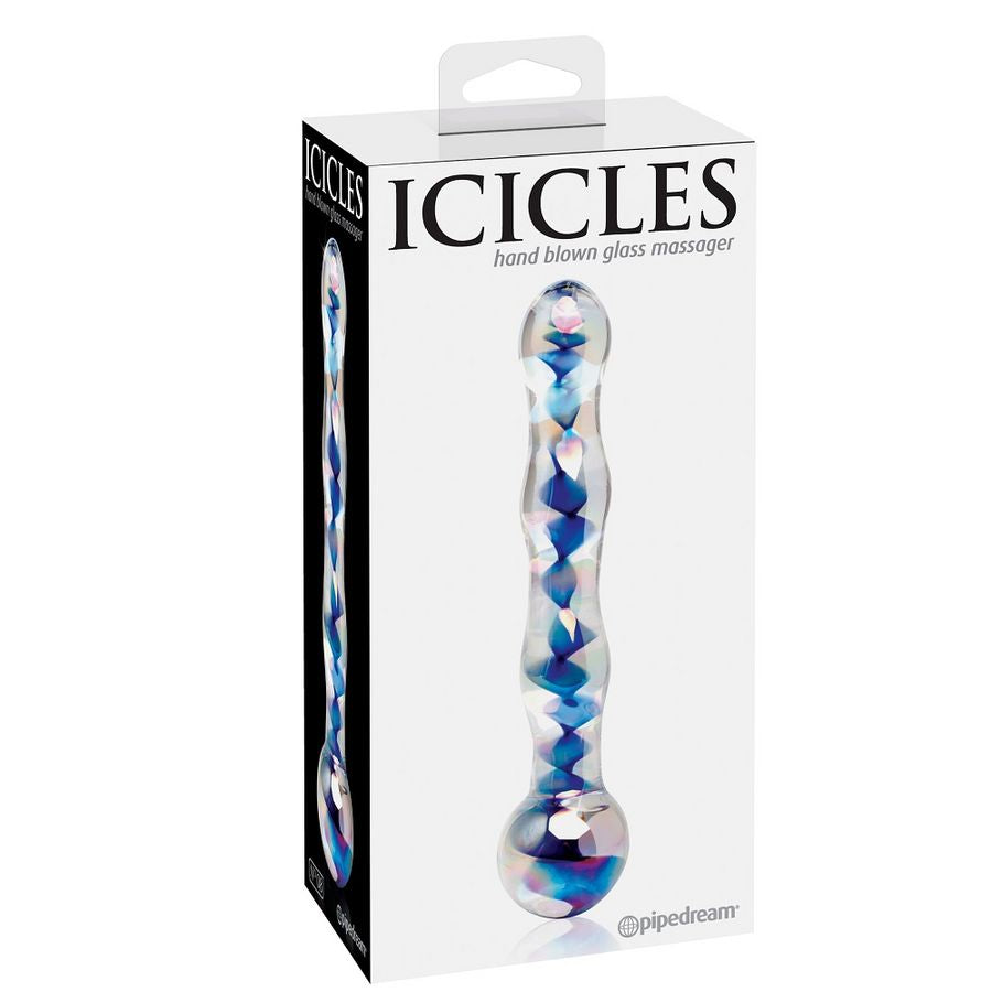 Icicles - No. 8 - Handgefertigter Glasdildo
