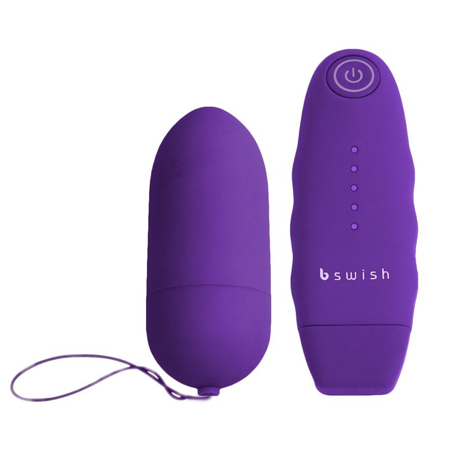 B Swish - Ferngesteuertes Vibro-Ei mit 5 Funktionen