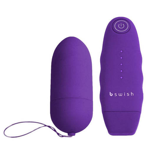 B Swish - Ferngesteuertes Vibro-Ei mit 5 Funktionen