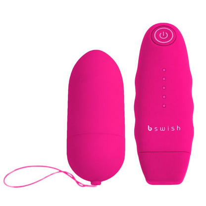 B Swish - Ferngesteuertes Vibro-Ei mit 5 Funktionen