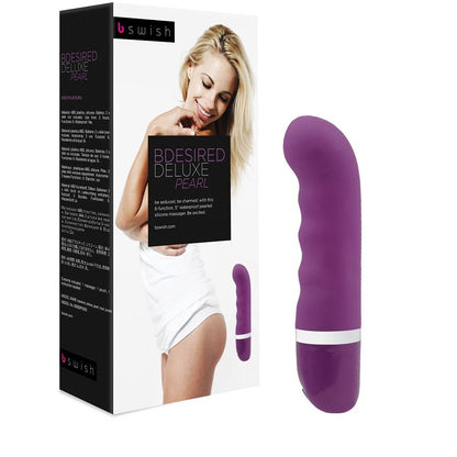 B Swish - Gewellter Silikonvibrator mit 6 Funktionen