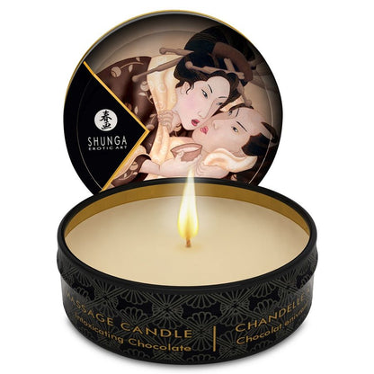Shunga Erotic Art - Mini Caress by Candelight - Schokolade-Massagekerze