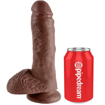 King Cock - Pene Realístico Marrón - Dildo