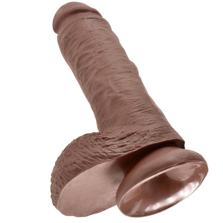 King Cock - Pene Realístico Marrón - Dildo