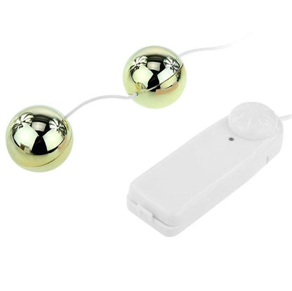 Baile - Goldener Vibrator mit chinesischen Kugeln