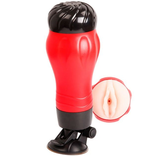 Crazy Bull - Vibrationsmasturbator mit Saugfuß