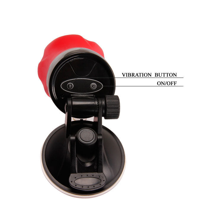 Crazy Bull - Vibrationsmasturbator mit Saugfuß