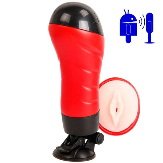 Crazy Bull - Vibrationsmasturbator mit Saugfuß