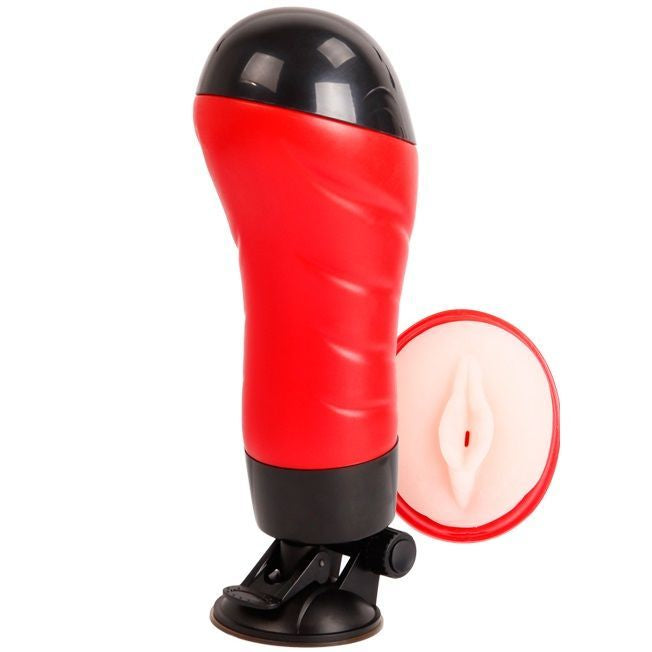 Crazy Bull - Vibrationsmasturbator mit Saugfuß