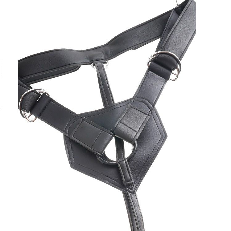 King Cock - Harness mit Naturdildo