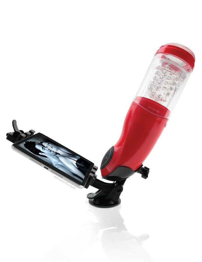 Pipedream - Mund-Masturbator mit Tablet-Halterung