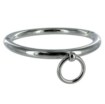 Metal Hard - BDSM-Halskette mit Ring