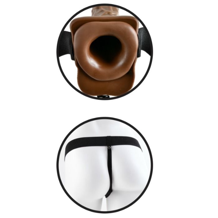 Fetish Fantasy - Hohler Naturdildo zum Umschnallen